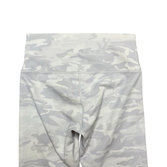 LULULEMON Wunder Under High Rise Tight 25" Luxtreme Gray Camo Size 8 - Picture 9 of 11